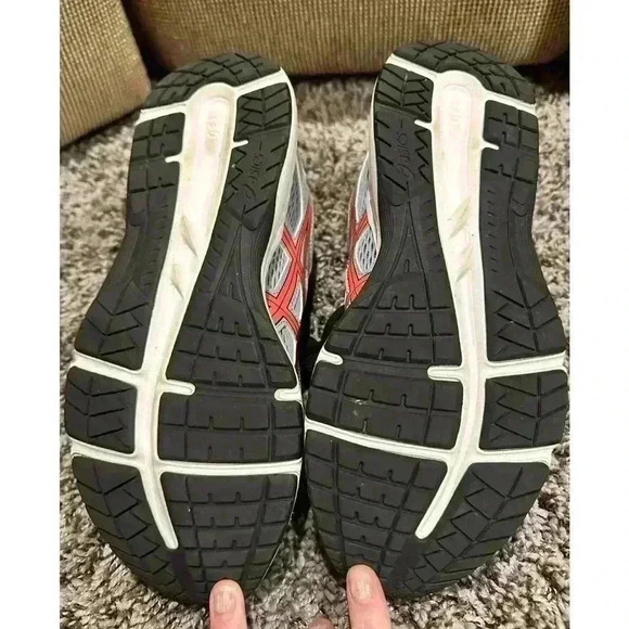 Asics Womens Gel Contend 6 1012A571 Gray Running Shoes Sneakers Size 10 - Picture 7 of 9